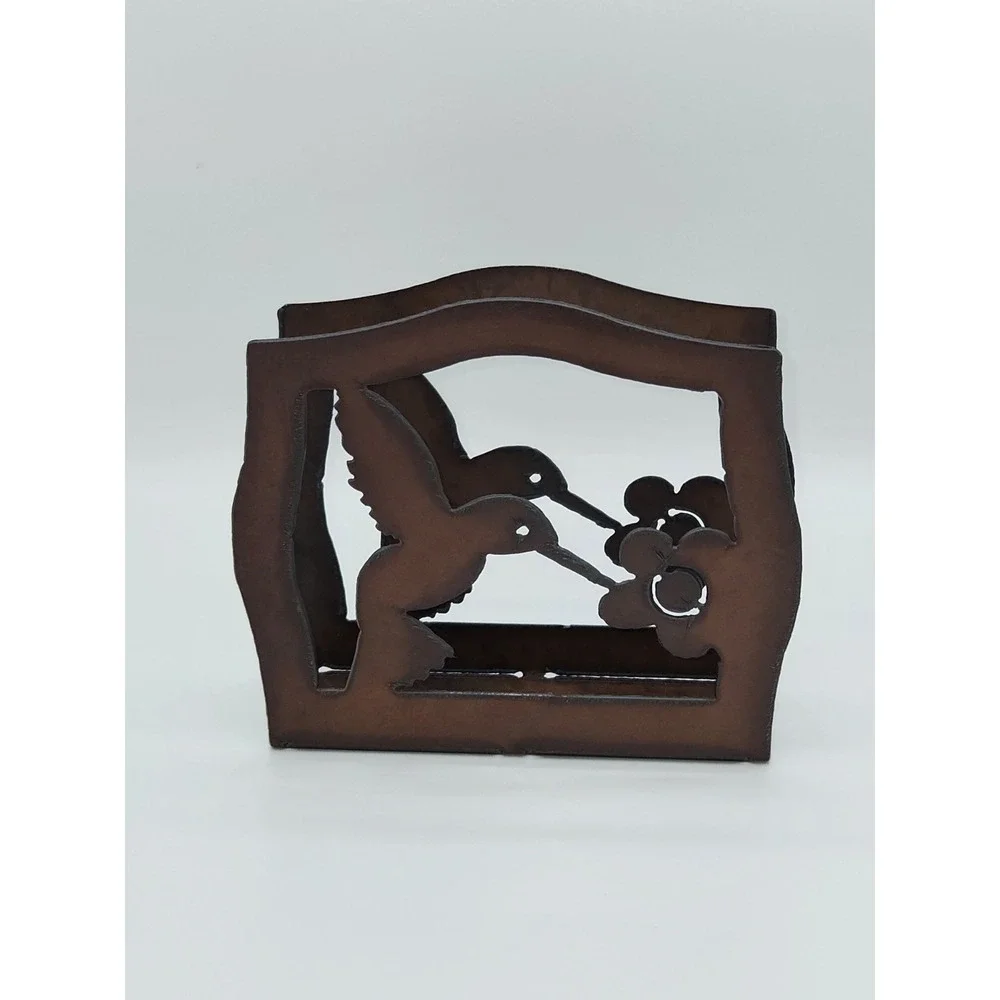 Western Rustic Hummingbird Napkin Holder‎
